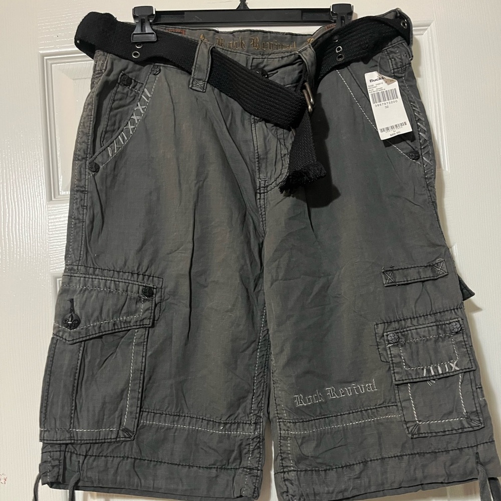 Rock Revival Cargo Shorts SZ:32